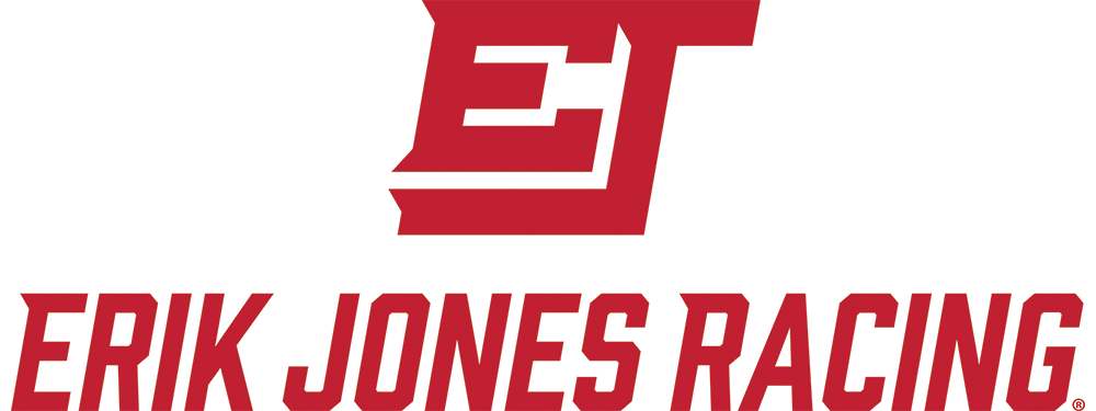 Erik Jones Racing Logo - P1 Battery Partnership